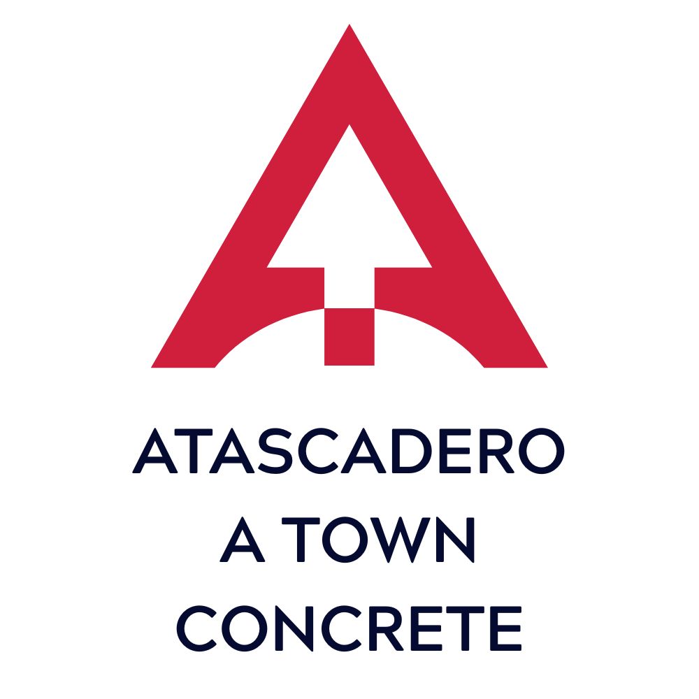 Atascadero A Town Concrete logo